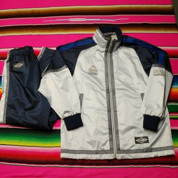 Other - Vintage Kappa Tracksuit Set Top & Pants Men S Logos 90s Retro Swishy Japan Made